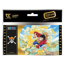 Golden Ticket Black Edition Luffy 01 One Piece
