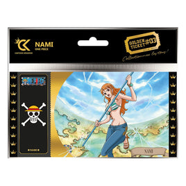 Golden Ticket Black Edition Nami 03 One Piece