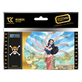 Golden Ticket Black Edition Robin 07 One Piece