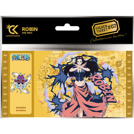 Golden Ticket Robin #07 One Piece