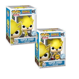 Funko Pop Bundle Súper Sonic Sonic the Hedgehog Chase Exclusive