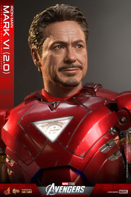 Figura Iron Man Mark VI (2.0) Marvel Los Vengadores Masterpiece Diecast
