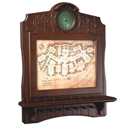 Llavero de pared en madera del Mapa de Bag End de El Hobbit