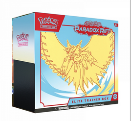 Caja Entrenador Elite Trainer Box Paradox Rift SV4 Pokémon