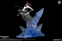 Figura Mikasa Ackerman Kitsune Statue