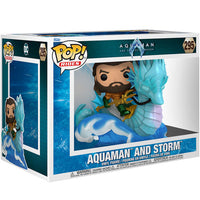 Funko Pop Ride Delux Aquaman on Storm DC Comics Aquaman y el Reino Perdido