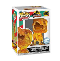 Funko Pop Tyrannosaurus Rex (Amber) Jurassic Park 30th Anniversary Exclusive