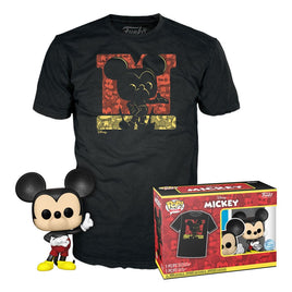 Funko Pop & Tee Mickey Mouse Disney Diamond Exclusive