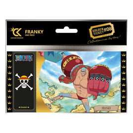 Golden Ticket Black Edition Franky 08 One Piece