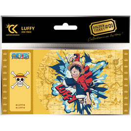 Ticket Golden Monkey D Luffy #01 One Piece