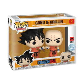 Pack 2 Funko Pop Goku & Krillin Dragon Ball Exclusive