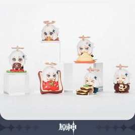 Pack 6 Minifiguras Paimon Gourmet Series Gheshin Impact: Not an emergency food