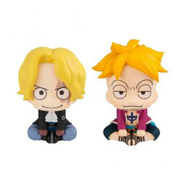 Pack Figuras Look Up Sabo & Marco One Piece