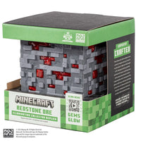 Réplica Redstone Ore Cube Illuminating Minecraft