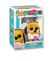 Funko Pop Pluto Disney Holiday Flocked Exclusive