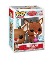 Funko Pop Rudolph Rudolph the Red-Nosed Reindeer Flocked Exclusive