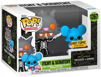 Funko Pop Itchy with Scratchy (Skeleton) The Simpsons Exclusive