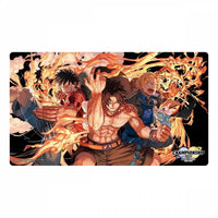 Tapete y Caja de Mazo One Piece Card Game Special Goods Set Ace/Sabo/Luffy