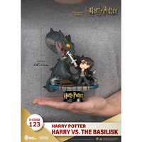 Figura Harry vs Basilisco Harry Potter y La Cámara Secreta