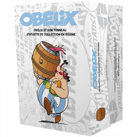 Figura Obelix con Tonel Asterix y Obelix