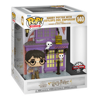 Funko Pop Delux Harry Potter Diagon Alley Eeylops Owl Emporium w/Harry