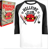 Funko Pop Tee Hellfire Club 3/4 Stranger Things