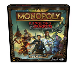 Juego Mesa Monopoly Dungeons & Dragons Castellano