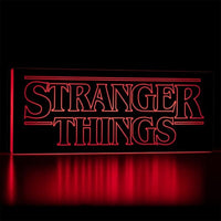 Lámpara Stranger Things Logo Rectángular