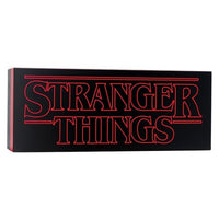 Lámpara Stranger Things Logo Rectángular