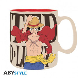 Taza Luffy & Wanted One Piece 460 ml