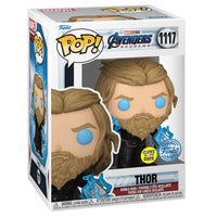 Funko Pop Thor with Thunder Avengers: Endgame (GITD) Exclusive