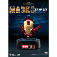 Iron Man Mark 3 magnetic floating Marvel Studios edición especial 10th