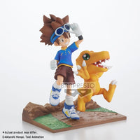Figura Taichi & Agumon Digimon Adventure DXF Adventure Archives