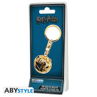 Llavero 3D Snitch Dorado Harry Potter